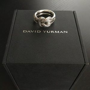 DavidYurman Maritime Reef Knot Band Ring Size10.75